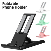 Foldable Desktop Phone Holder Portable Mini Moblie Phone Stand For iPhone Samsung Xiaomi Mobile Phone Support Telephone Holder