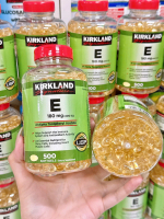 [ CHÍNH HÃNG ]  (date 2027) Viên uống Vitamin E 400 IU 500 Viên Kirkland Của Mỹ, Date 2027 vitamine 