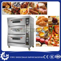 Food oven machine 3 tiers of electric baking oven