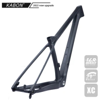 Full Carbon Frame 29er Hardtail MTB Frame T800 UD Black Carbon Mountain Bike Frame 148*12mm Bicycle Frameset