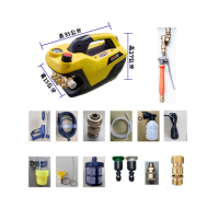 【一本店鋪】1號洗冷氣套裝組+K120清洗機(110V可調壓全自動洗車機 洗地機 洗紗窗 洗冷氣 洗洗衣機)
