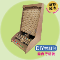 感恩使者 手眼協調彈珠檯-DIY材料包 1組入 ZHCN2410 接球機 彈珠台 木質(親子休閒 益智遊戲 老人)