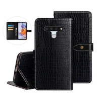 iTien TPU Silicone Luxury Protection Premium Flip Leather Cover Phone Wallet Case For LG K71 K92 Wing 5G Pouch Etui Skin