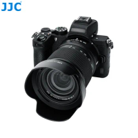 JJC HB-101 Reversible Lens Hood for Nikon NIKKOR Z DX 18-140mm f/3.5-6.3 VR Lens for Nikon Z fc Z5 Z50 Z6 II Z7II Z7 Accessories