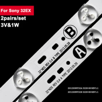 619mm TV LED Backlight Strip For Sony 32EX 2012SONY32A 3228 08 REV1.1 2pairs/Set TV Led Backlight Strip Light KLV-32EX330 SSLS32
