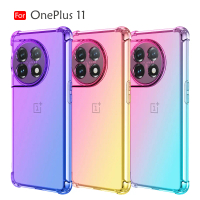 เคสสำหรับ OnePlus 11 เคสป้องกันการกระแทกสีรุ้งออโรร่า ฝาหลังซิลิโคน TPU เคสนิ่ม เคสโทรศัพท์มือถือ