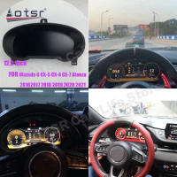 LCD Touched Display Dashboard Android For Mazda6 CX-4 CX-5 CX-7 Atenza 2016 2017 2018 2019-2021 Car GPS Navi Virtual Information