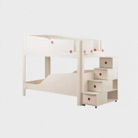 iloom 怡倫家居 TINKLE-POP 雙層床架組-階梯櫃型(床架 雙層床 單人床架 雙人床架)