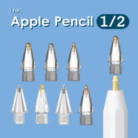 Pencil Tip For Apple Pencil 1st 2nd Generation Transparent Replacement Tip For Apple Pencil1/2 Nib Clear Penpoint For Apple iPad