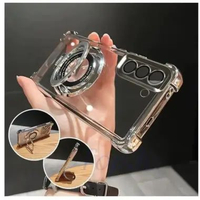 Case For Samsung S21 S22 S23 S24 S25 Plus Ultra Kathy Luxury Ring Softcase Silicone Premium Candy Co