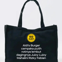 Aldi's Burger Cempaka Putih Totebag