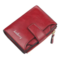 Multifunction Mens Leather Wallet New With Zipper Coin Short Credit Business Card Holder Zipper Zero Wallet