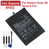 Replacement Battery BN52 For Xiaomi Redmi Note 9S Note 9 Pro Bateria Mobile Phone Batteries Free Tools