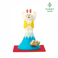 【台隆手創館】DECOLE新年裝飾-富士山頂的兔子(春節佈置/過年裝飾)
