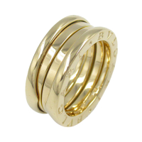 【二手名牌BRAND OFF】BVLGARI 寶格麗 18K黃金 B.zero1 戒指 51