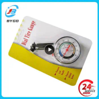 Car Tire Pressure Gauge Indicator Auto Motorcycle Wheel Air Tester Pressure Tyre Mini Dial Measurement Diagnostic Tools