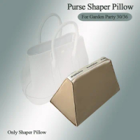 Silk Satin Purse Shaper Pillow for Hermes Garden Party 30/36 Handbags 1:1 Design Bag Shaper Pillow Resilient Sponge Pillow