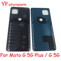 AAAA Quality 6.7" Inch 10Pcs For Motorola Moto G 5G Plus / G 5G Back Battery Cover Housing Case Repair Parts