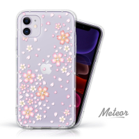 Meteor iPhone 11 奧地利水鑽殼 - 櫻花