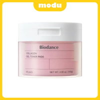 【COD】 [สินค้าของแท้100% พร้อมส่ง] BIODANCE Bio Collagen & Hydro Cera-nol Gel Toner Pads 60padsQNRAW