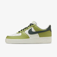 【NIKE 耐吉】Air Force 1 07 男 休閒鞋 運動 經典 AF1 皮革 低筒 梨綠色(HJ3484-331)