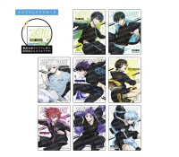 [ลิขสิทธิ์ญี่ปุ่น] Blue Lock Hologram Clear Card Collection - Night Soccer