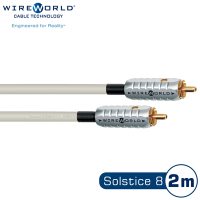 WIREWORLD Solstice 8 RCA音響訊號線 (SOI/至點) – 2M