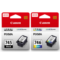 【Canon】官方直營 PG-745+CL-746 墨水組合(TS3370/MG2470/MG2570/MG2970/MG3070/MG3077/TR4670)