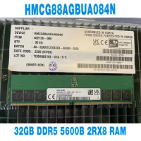 1PCS For SK Hynix Desktop Memory 32GB 32G DDR5 5600B 2RX8 RAM HMCG88AGBUA084N