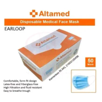 altamed mask earloop blue