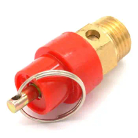 1/4" BSP male Thread 143 PSI Brass Air Compressor Safety Relief valve Pressure switch Pop-off valve Release Valves