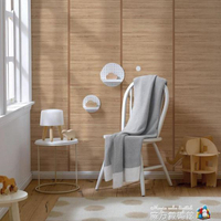日式亞麻木紋木頭木板壁紙墻紙仿木和風北歐風格簡約原木色背景