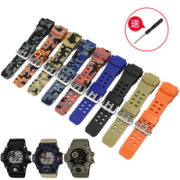 Silicone Watch Strap Replacement G-SHOCK Cat Series GW-9400 GW9300 Model Dedicated Convex Interface Rubber Watch Strap