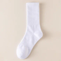 Fashion 100% Cotton white socks black socks low cut socks ankle socks soft comfortable men's socks women crew socks for men