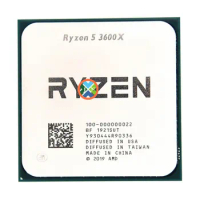 Ryzen 5 3600X R5 3600X 3.8 GHz Six-Core Twelve-Thread CPU Processor 7NM 95W L3=32M 100-000000022 Soc