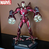 Hot Marvel Iron Man Mk50 Morstorm E-Model Deluxe Edition Anime Figure 19 Assembly Model Set Action Figurine Toys christmas Gift