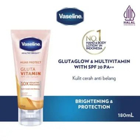 Body Lotion Vaseline Firm Glow Hijab Radiant Protect Soft Gluta SPF 30 ++ Daily 50++ Hya Dewy Radian