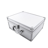 【職人工具】185-ABL 儀器收納箱 現金箱 保險箱收納箱 鋁製手提箱 展示箱(附雞蛋海綿 12吋大鋁箱)
