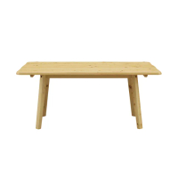 【Artso 亞梭】YUU 優-日本檜木餐桌155公分(實木家具)