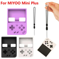 Silicone Protective Cover for MIYOO Mini Plus / Mini Gaming Console Sleeve Skin Soft Skin Cover Anti-Slip Case with Lanyard