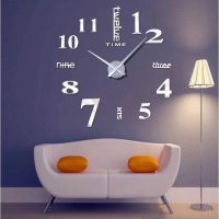 Taffware JD 20 Jam Dinding Besar DIY Giant Clock Quartz 80-130cm Dekorasi Rumah Menarik Unik