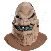 Nightmare Oogie Boogie Mask Cosplay Before Christmas Costume Ghost Monster Unisex Headgear Halloween Carnival Mask
