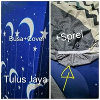 Kasur Busa INOAC YUKATA 200x180x30 Yukata Kasur+Sprei
