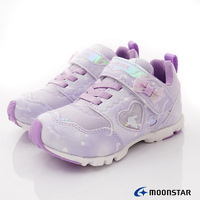 日本月星Moonstar機能童鞋簡約競速夢幻運動系列LV11349紫(中小童)