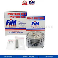 Piston Kit VARIO 125 BORE UP 57.3 57.8 58.3 58.8 59.3 58.8 PIN 13 Seher Vario 125 bore up 150cc FIM