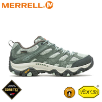 【MERRELL 美國 女 MOAB 3 GORE-TEX防水登山鞋《綠》】 ML036316/越野鞋/戶外鞋/健行鞋