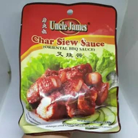 uncle James Char Siew Sauce Oriental BBQ Sauce / Cha sio Cio 150 gram