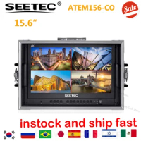 SEETEC ATEM156-CO 15.6” 4K HDMI-compatible Multiview Portable Live Streaming Broadcast Director Monitor ATEM Mini Mixer Pro