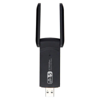 2.4G 5G 1300Mbps USB Wireless Network Card Dongle Antenna Support AP Wifi Adapter Dual Band Wi-Fi USB 3.0 Lan Ethernet 1200M