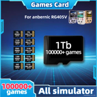 Game Card For Anbernic RG405V 1T 512G 256G PS2 PSP